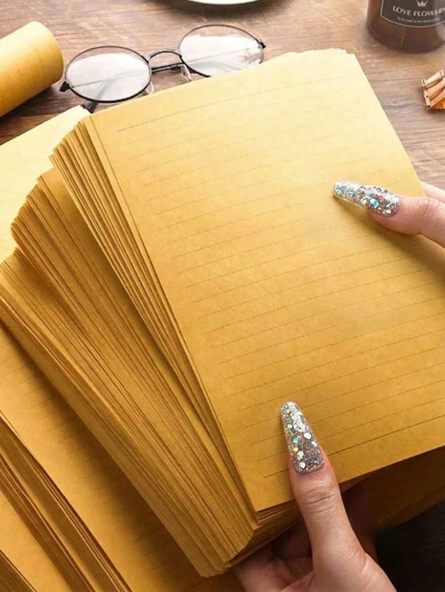 Wax Seal Letter Kit - 100 Peças de Papel de Carta