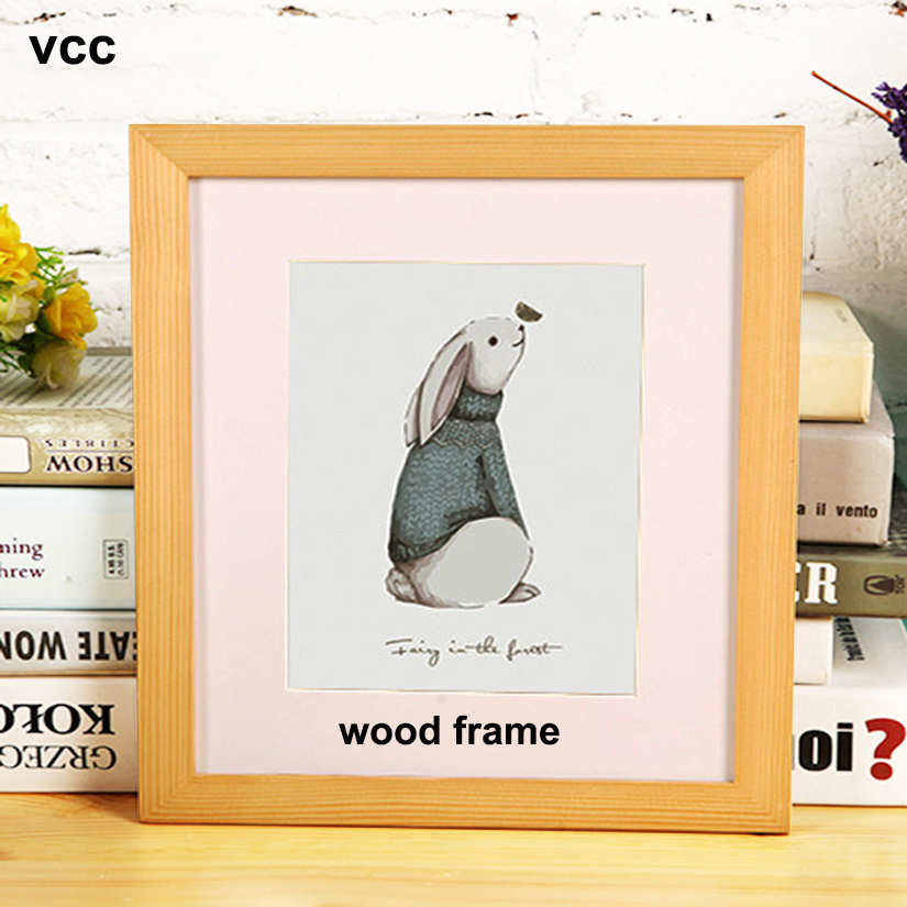 Clássico Quadrado De Madeira P - Engraved Wood Frame avaliação e preço