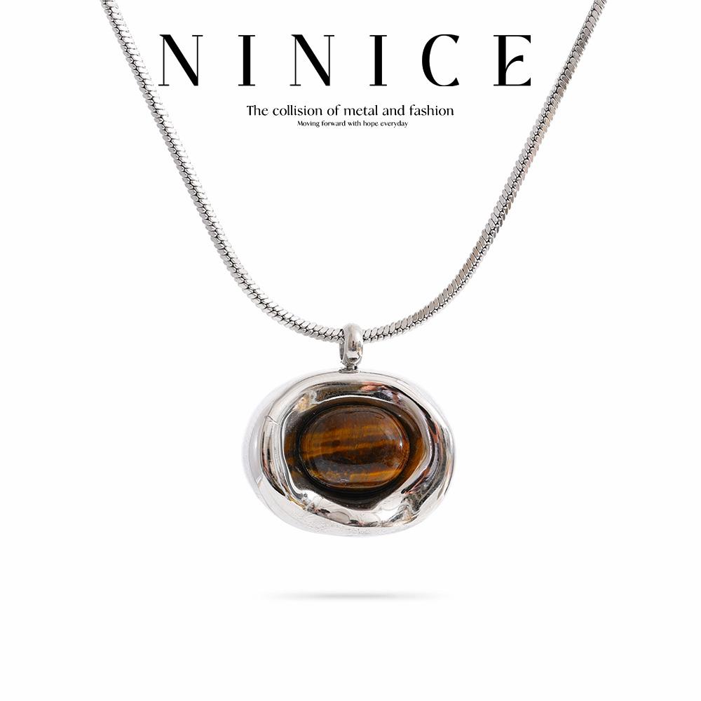 Ninice colar de aço inoxidável - Birth Flower Necklace avaliação e preço