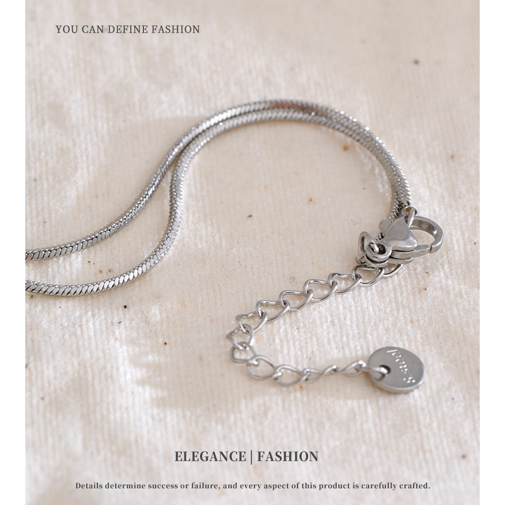 Ninice colar de aço inoxidável - Birth Flower Necklace avaliação e preço