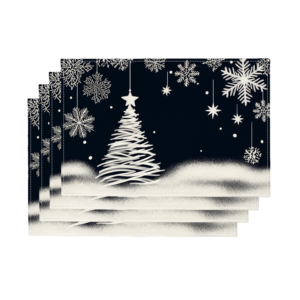 Conjunto de 4 jogos de mesa te - Family Tree Print avaliação e preço