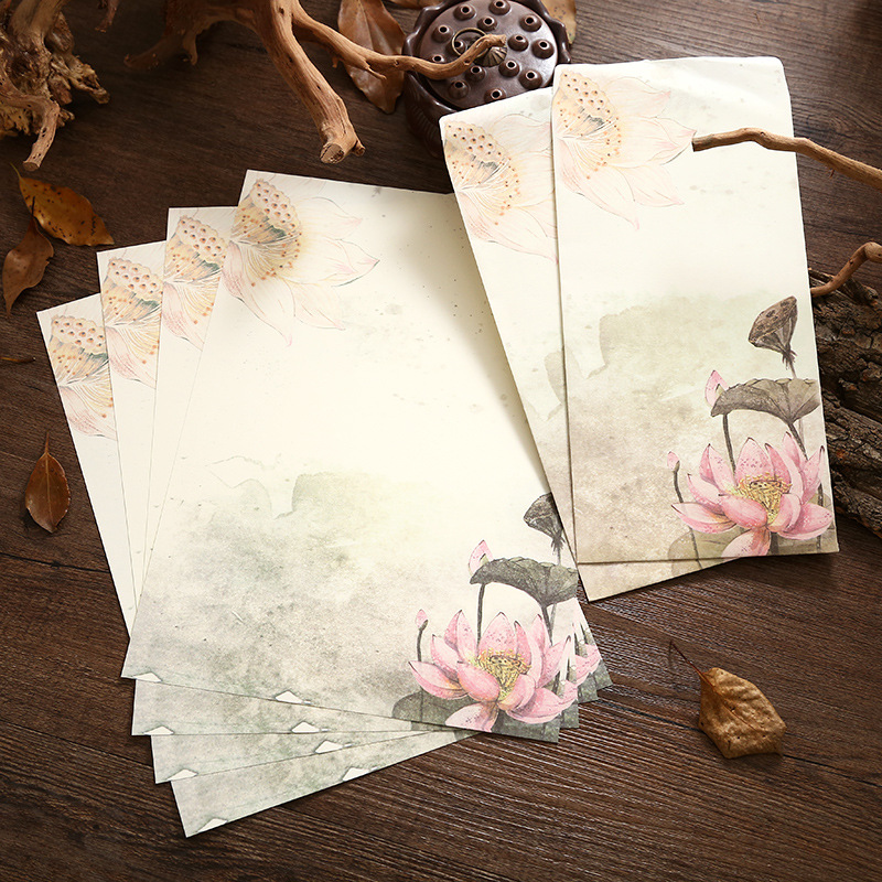 Conjunto de Papel de Carta e E - Wax Seal Letter Kit avaliação e preço