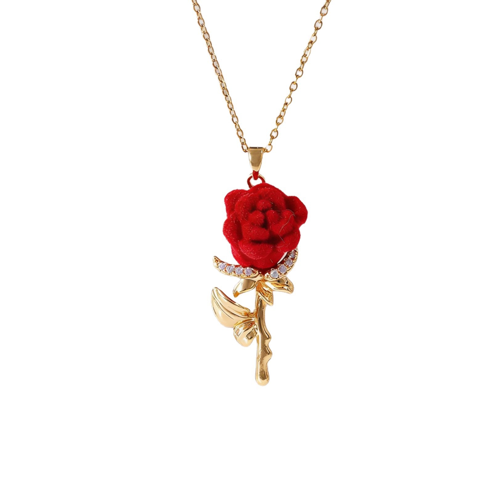 Colar Feminino de Rosas com Pi - Birth Flower Necklace avaliação e preço