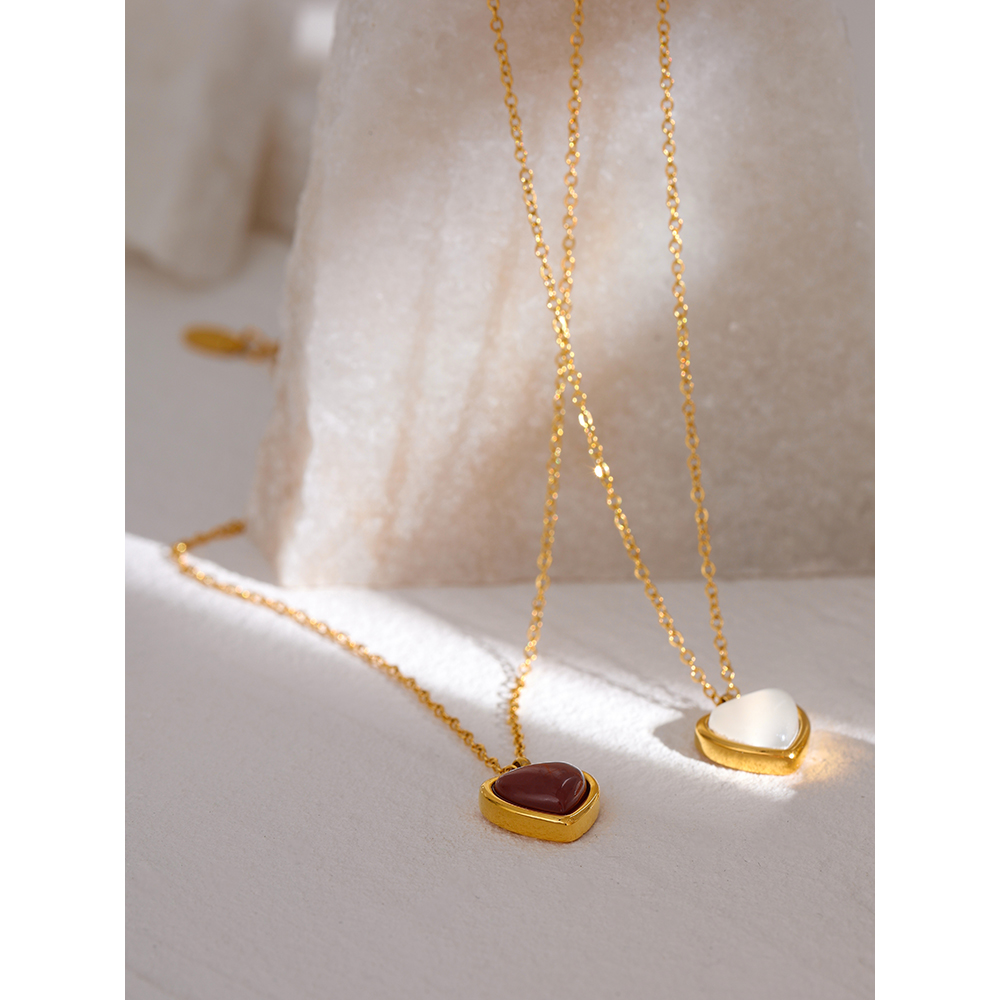 Yhpup Coração Pingente Colar d - Birth Flower Necklace avaliação e preço