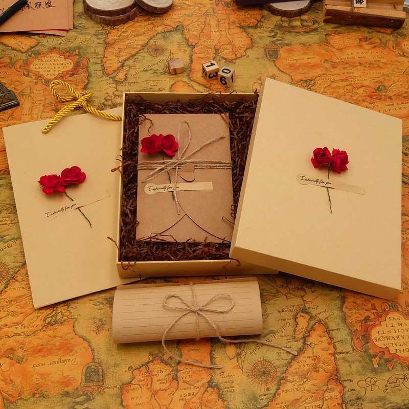 Envelope retrô romântico com d - Wax Seal Letter Kit avaliação e preço