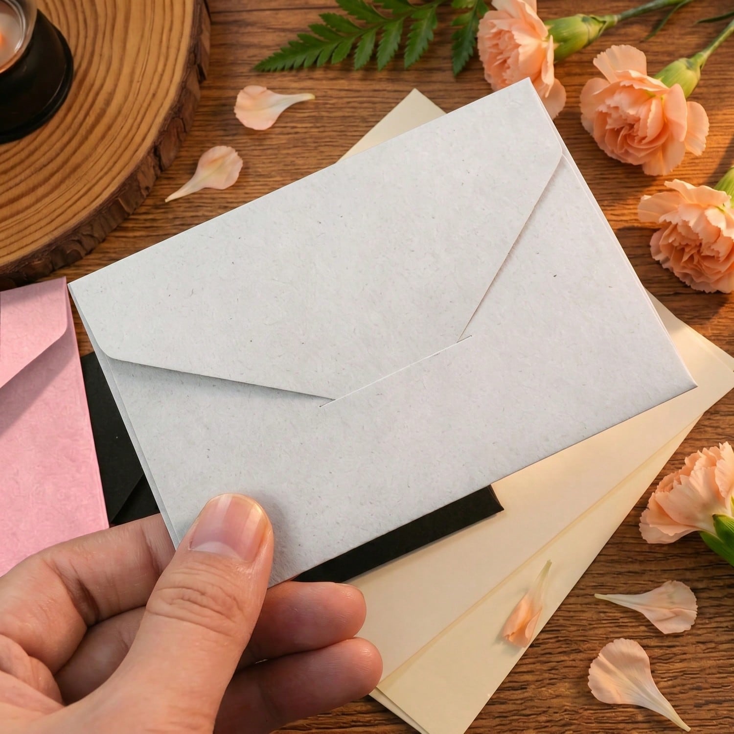 20/50/pcs envelopes kraft para - Wax Seal Letter Kit avaliação e preço