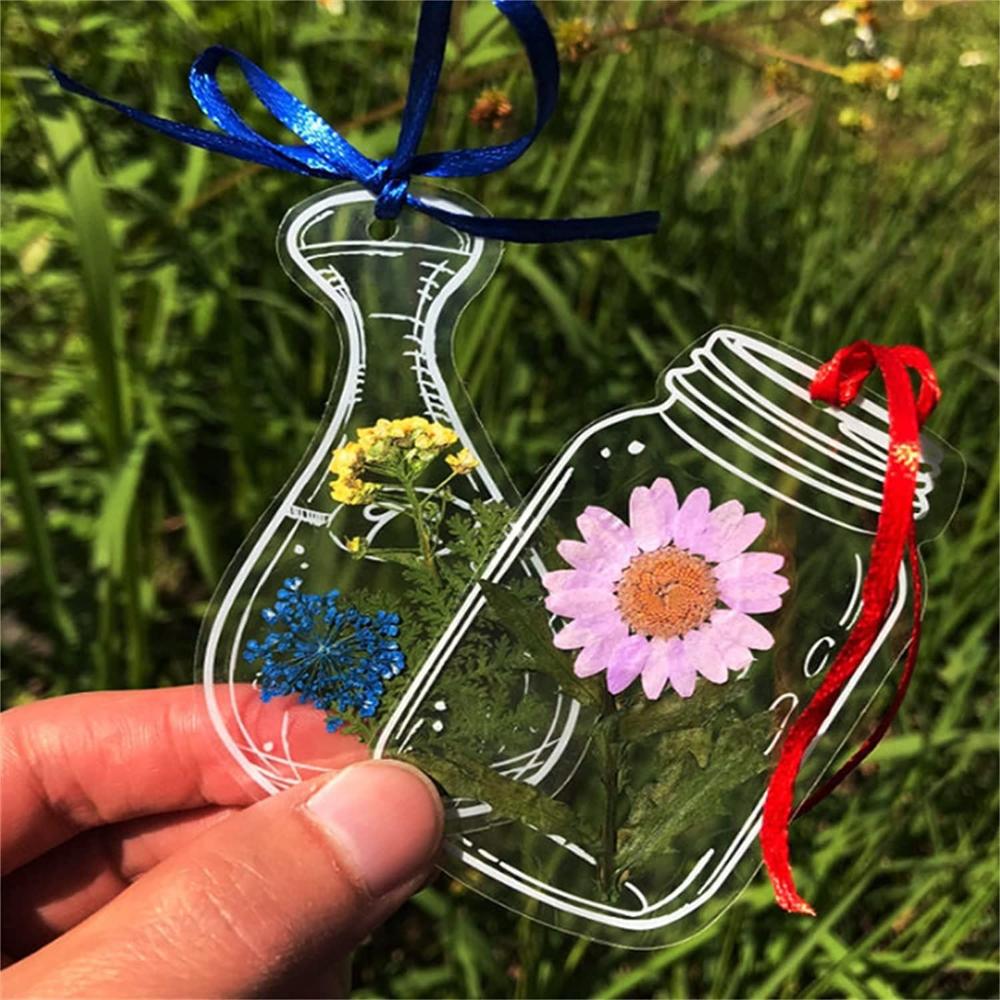 20 Peças DIY Marcadores de Liv - Dried Flower Bookmark avaliação e preço
