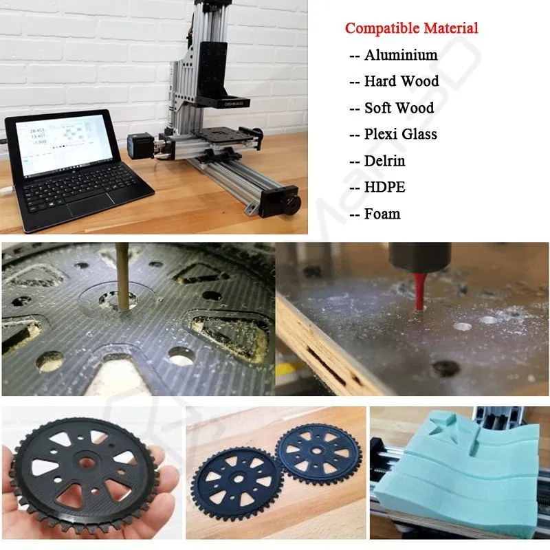 Kit mecânico CNC de 3 eixos Op - Engraved Wood Frame avaliação e preço
