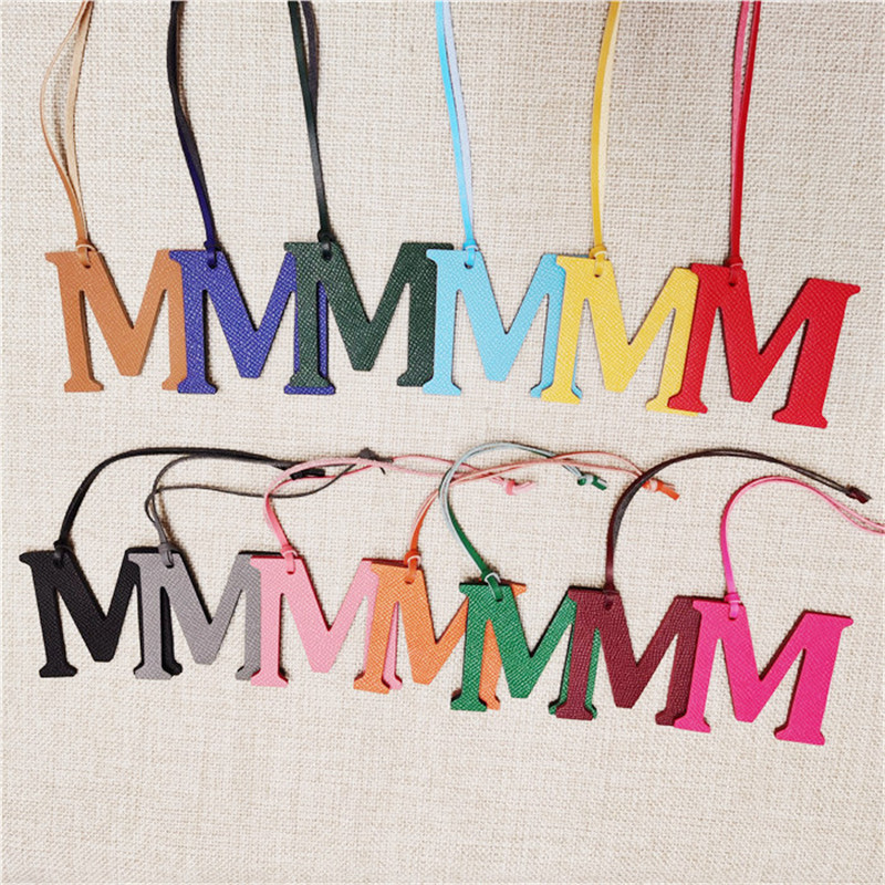 XMESSUN Novo Pingente de Letra - Monogram Keychain Leather avaliação e preço